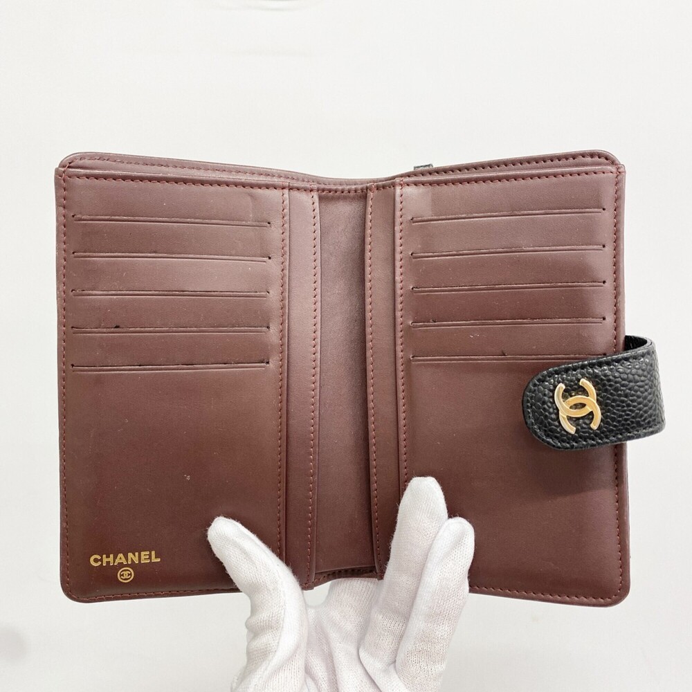 CHANEL Black Caviar Leather Wallet - Picture 3 of 11